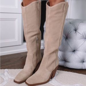 Vince camuto western boots